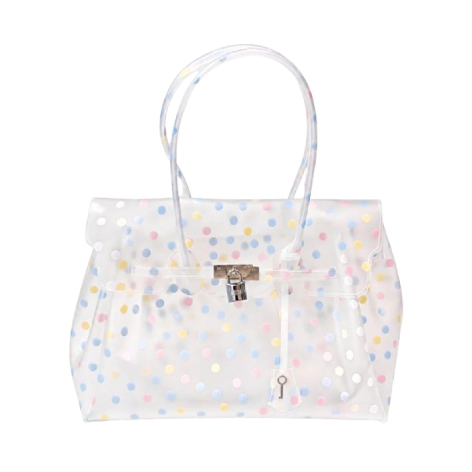 Jelly Bag Firkin - Clear Confetti