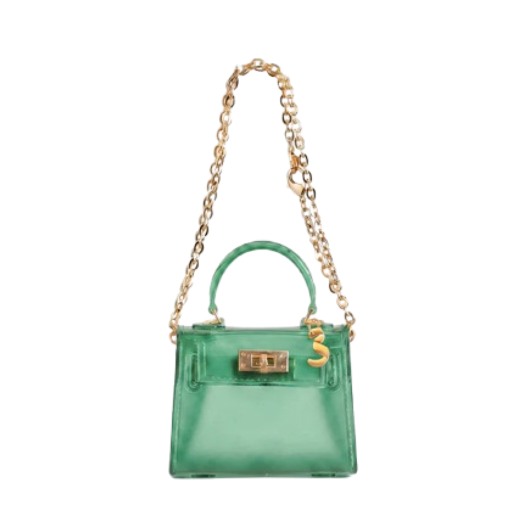 Jelly Bag Kelly - Clear Green