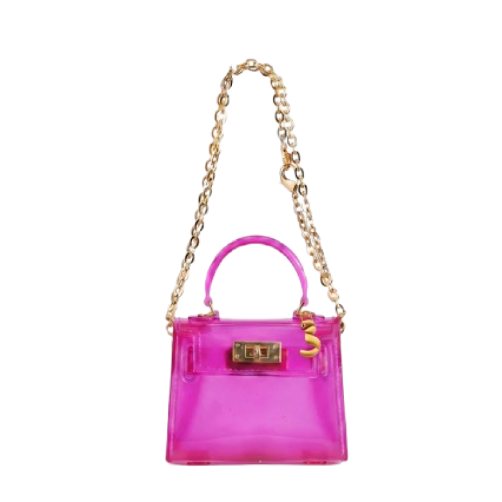 Jelly Bag Kelly - Clear Dark Pink
