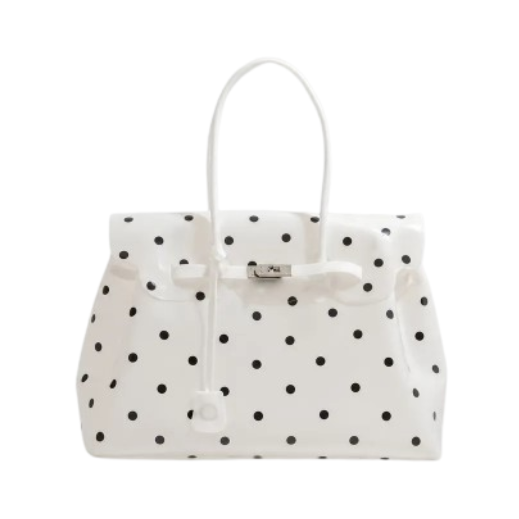 Jelly Bag Firkin - PolkaDot White