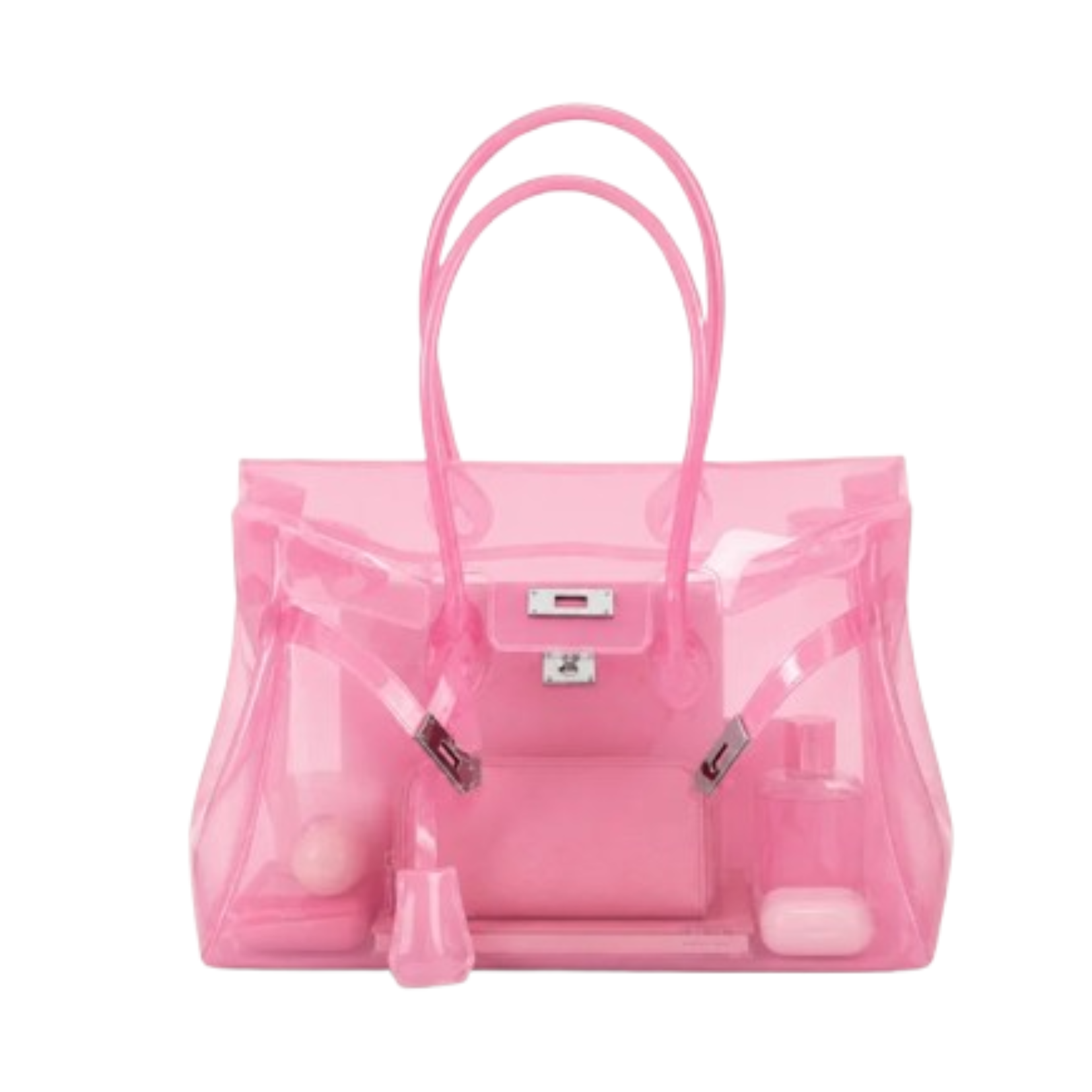 Jelly Bag Firkin - Clear Pink